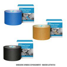 BANDAGEM ADESIVA ELÁSTICA KINESIOLOGY PREMIUM - VITALTAPE