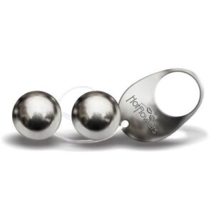 BOLINHA DE POMPOAR EM METAL CROMADO - HOT FLOWERS