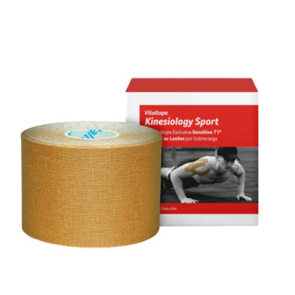 BANDAGEM ADESIVA ELÁSTICA KINESIOLOGY SPORT - VITALTAPE - Imagem 3