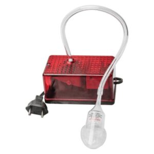 BOMBA CLITORIANA ELÉTRICA TRANSPARENTE - HOT FLOWERS 220V OU 110V