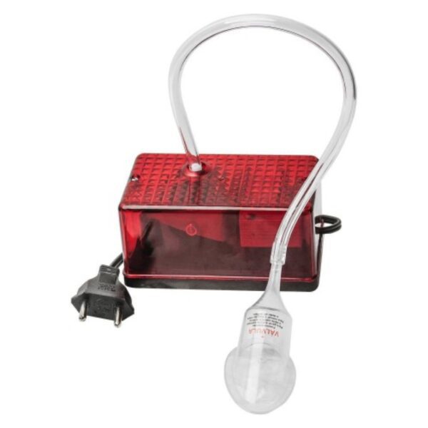 BOMBA CLITORIANA ELÉTRICA TRANSPARENTE - HOT FLOWERS 220V OU 110V
