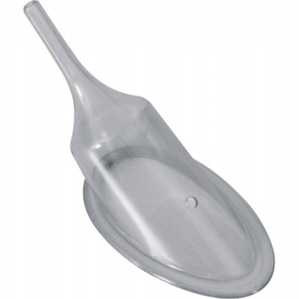 BOMBA CLITORIANA MANUAL TRANSPARENTE - HOT FLOWERS - Imagem 2