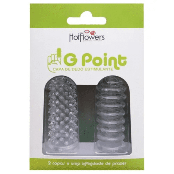 CAPA ESTIMULANTE DEDO G POINT – HOT FLOWERS - Imagem 2