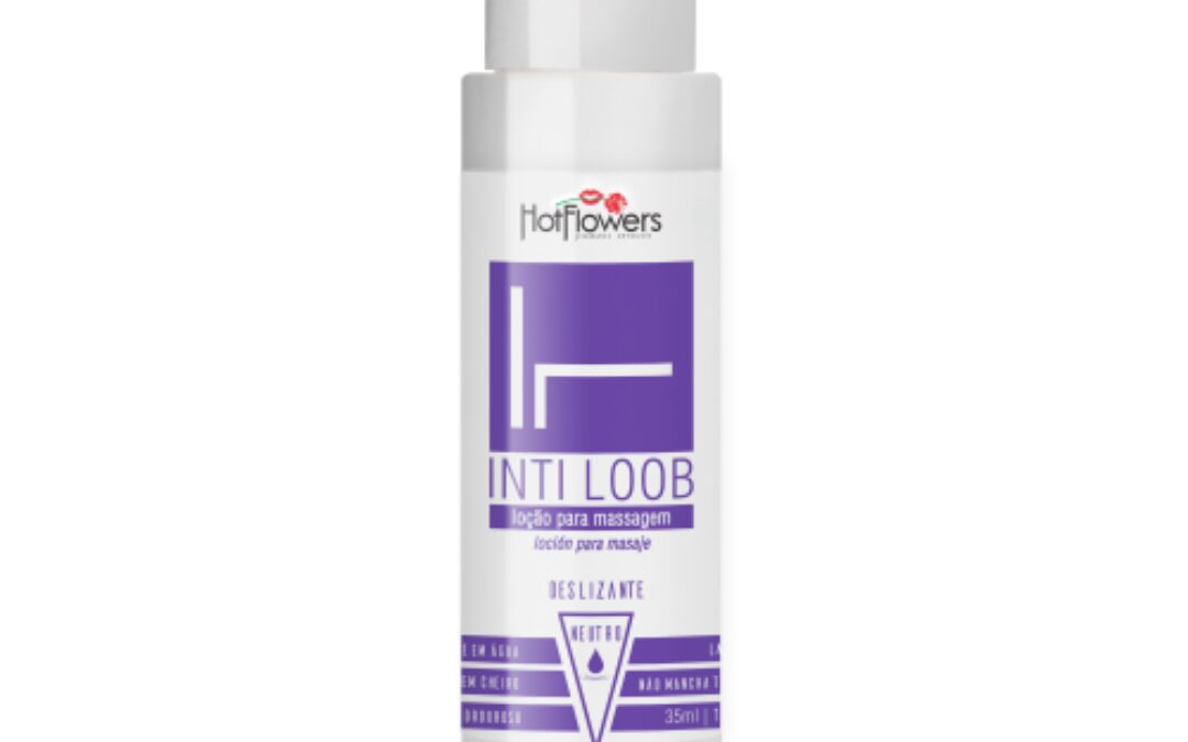 LUBRIFICANTE ÍNTIMO INT LOOB NEUTRO – LOÇÃO 35 ML – HOT FLOWERS