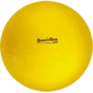 BOLA DE PILATES - 45 CM AMARELA - CARCI