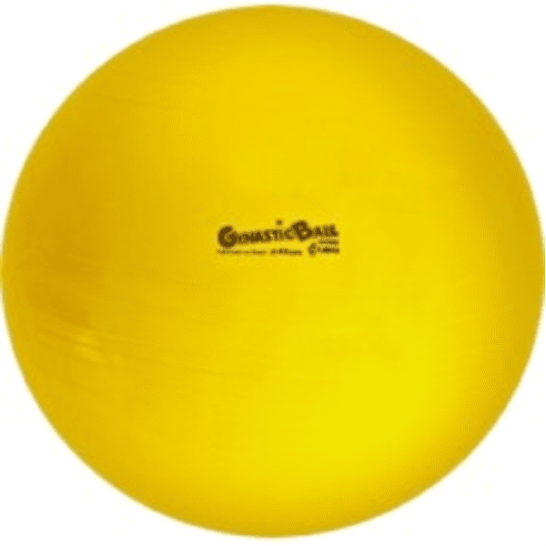 BOLA DE PILATES - 45 CM AMARELA - CARCI