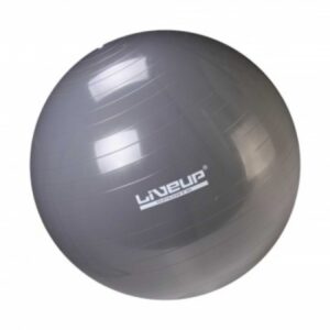 BOLA DE PILATES - 85 CM CINZA - LIVEUP