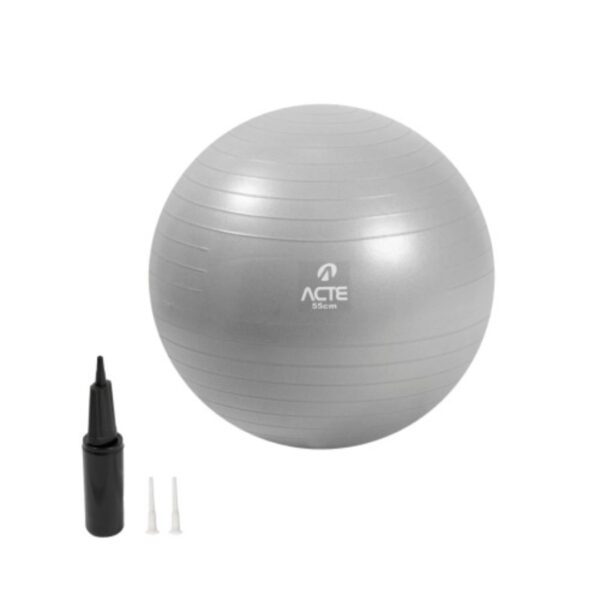 BOLA DE PILATES - 55 CM PRATA - ACTE - Imagem 2