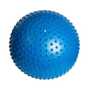 BOLA DE PILATES MASSAGE BALL - 65 CM AZUL - ACTE