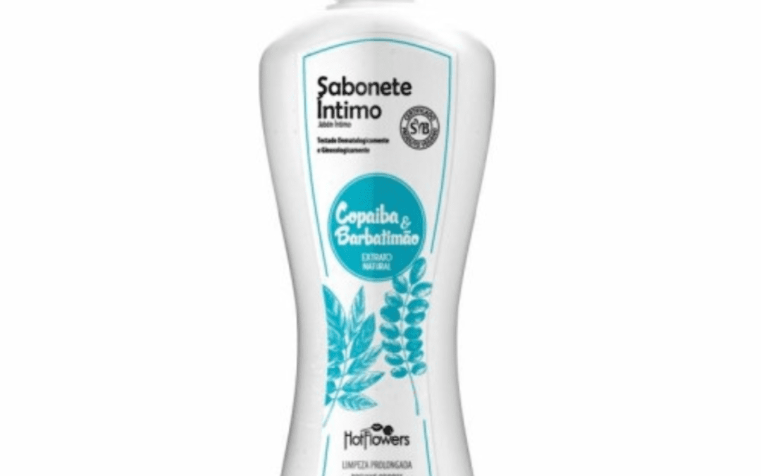 SABONETE LÍQUIDO ÍNTIMO 130 ML COPAÍBA E BARBATIMÃO – HOT FLOWERS