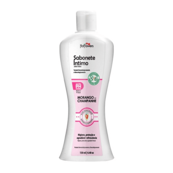 SABONETE LÍQUIDO ÍNTIMO VEGANO 130 ML - HOT FLOWERS - Imagem 2