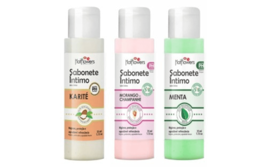 SABONETE LÍQUIDO ÍNTIMO VEGANO 35 ML – HOT FLOWERS